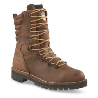 Irish Setter Men's Shorewood 9" Log Steel Toe Waterproof Work Boot