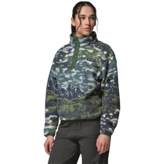 Columbia Women's Helvetia II Printed Cropped Half Snap Jacket