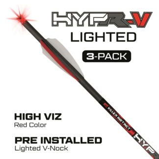 Killer Instinct Lighted Hypr-V 20" Crossbow Bolts, 3 Pack