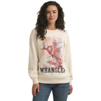 Wrangler Women's Graphic Crew Sweatshirt