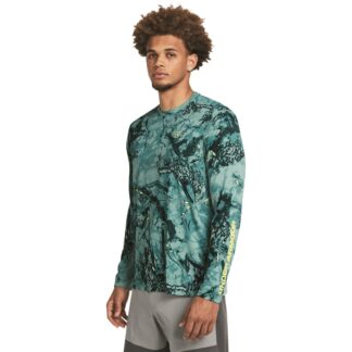 Under Armour Men's Pro Chill Shorebreak Camo Long-Sleeve Tee