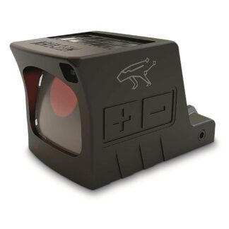 MeCanik MO4 Enclosed Reflex Sight, 1x Magnification, Switchable 32 MOA Circle / 3 MOA Dot Reticle