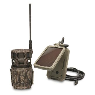Stealth Cam Revolver 2 360 Live Streaming Cellular Trail Camera, 36MP, Solar Panel