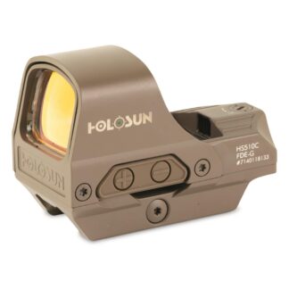 Holosun HS510C Green Multi-Reticle Sight, FDE