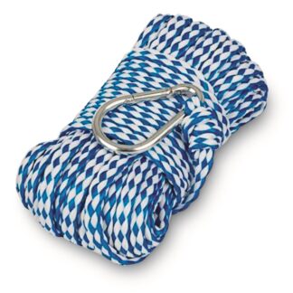 T-H Marine Boat Hollow Braid Polypropylene Anchor Line, 1/4" x 50 ft.