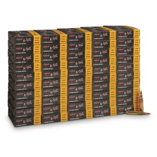 PMC X-Tac, 5.56x45mm NATO, FMJ-BT, 55 Grain, 1,000 Rounds
