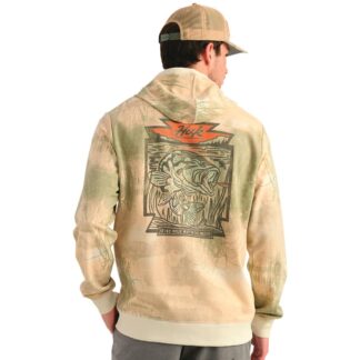Huk Edisto Bass Patch Terry Hoodie