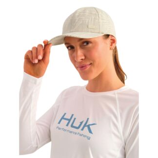Huk Women's Breezeway Linen Dad Hat