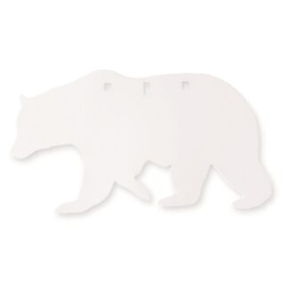 Birchwood Casey AR500 3/8" Silhouette, 3-Hole