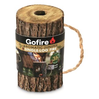 GoFire Aromatic Single Log Fire, 2 Pack