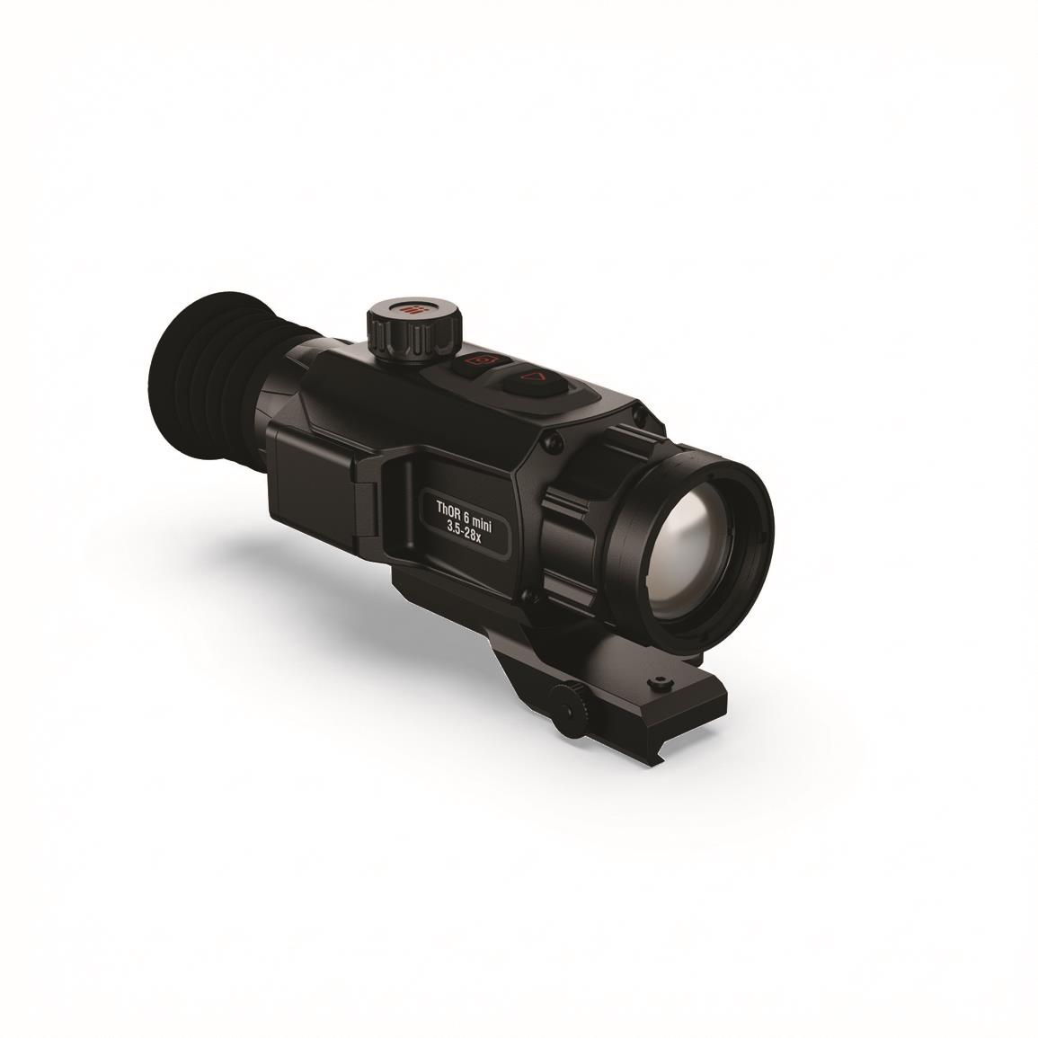 ATN ThOR 6 mini 335 Compact Thermal Riflescope, 3.5–28x, 384×288 Sensor, 12μm, ≤18mK NETD