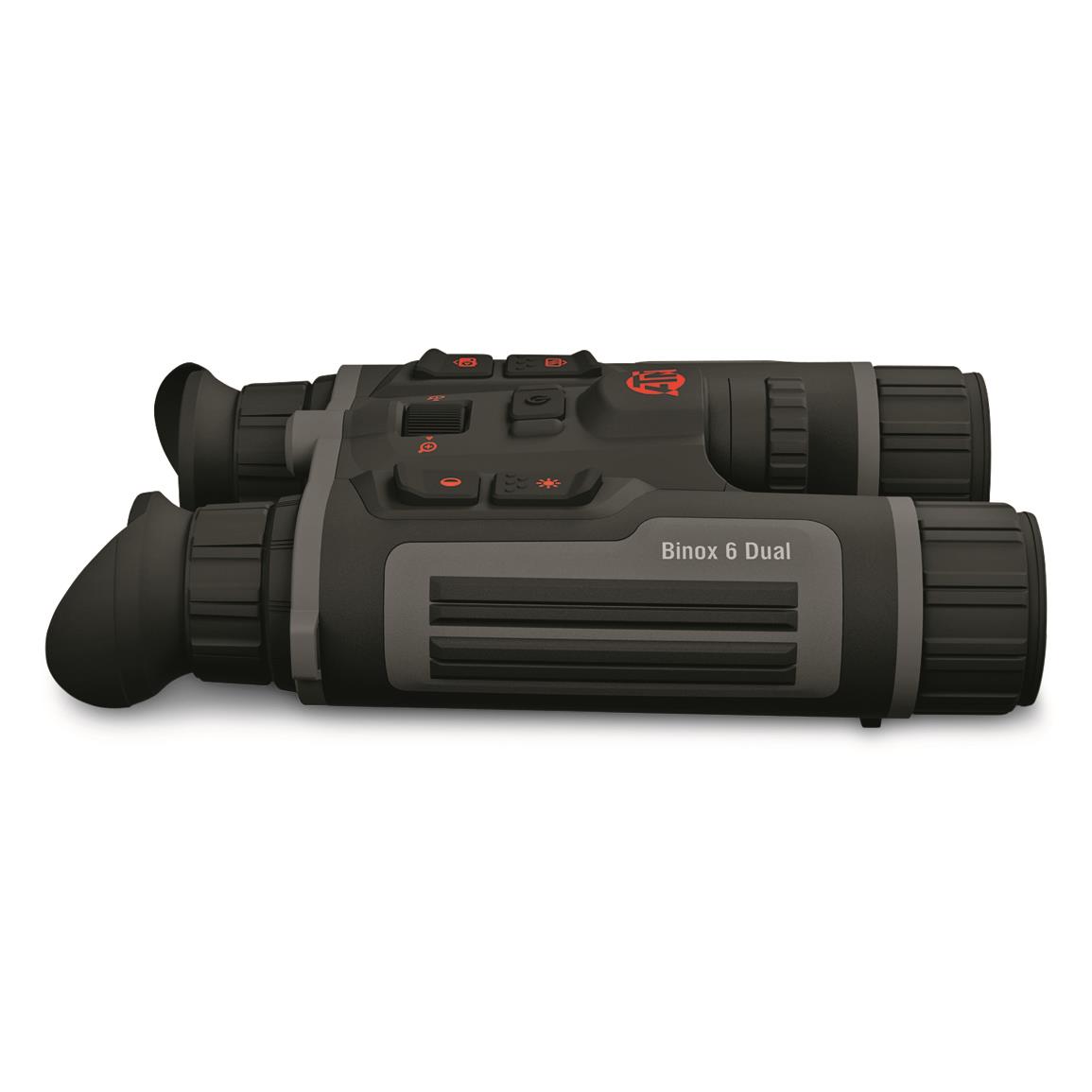 ATN Binox 6 Dual (640x512) Multispectral Thermal Binoculars, 3-24x, Built-in LRF