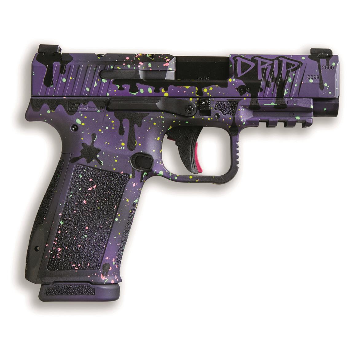 Canik METE MC9LS Signature Series 9mm, 3.64" Barrel, Optic Ready, Midnight Drip, 17+1 Rounds