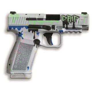 Canik METE MC9LS Signature Series 9mm, 3.64" Barrel, Optic Ready, White Drip, 17+1 Rounds