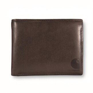 Carhartt Oil Tan Leather Passcase Bifold Wallet