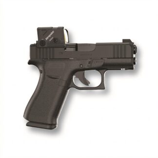 Glock 43X MOS 9mm with Aimpoint COA Red Dot, 3.43" Barrel, 10+1 Rounds
