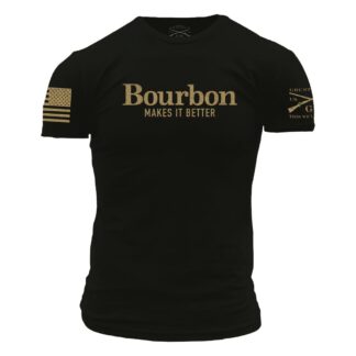 Grunt Style Bourbon Makes It Better Short Sleeve T-Shirt