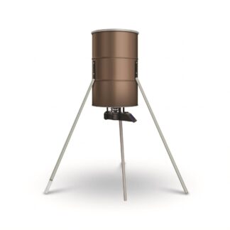 Boss Buck 350-lb. Tripod Feeder with Sunslinger Spinner Kit