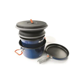 GSI Outdoors Bugaboo Ceramic Base Camper Cook Set, Medium