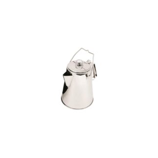 GSI Outdoors Glacier Stainless Coffee Percolator, 14 Cup