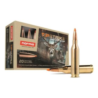 Norma Tipstrike, .243 Winchester, Polymer Tip, 76 Grain, 20 Rounds