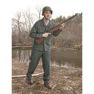 U.S. Military WWII HBT Jacket, Reproduction