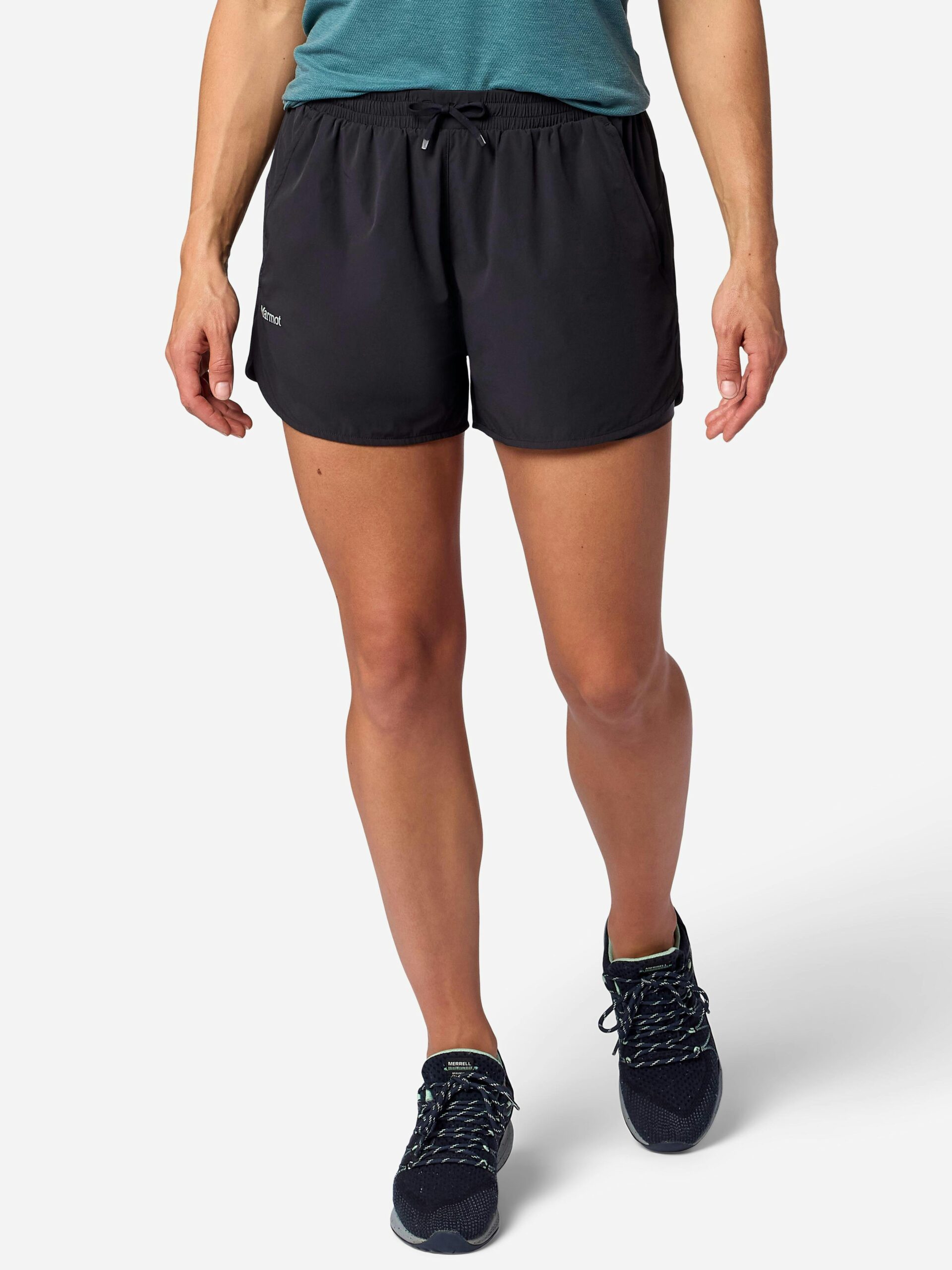 Marmot Women's Unpaved Lined Active Short 3" in Black - Image 3