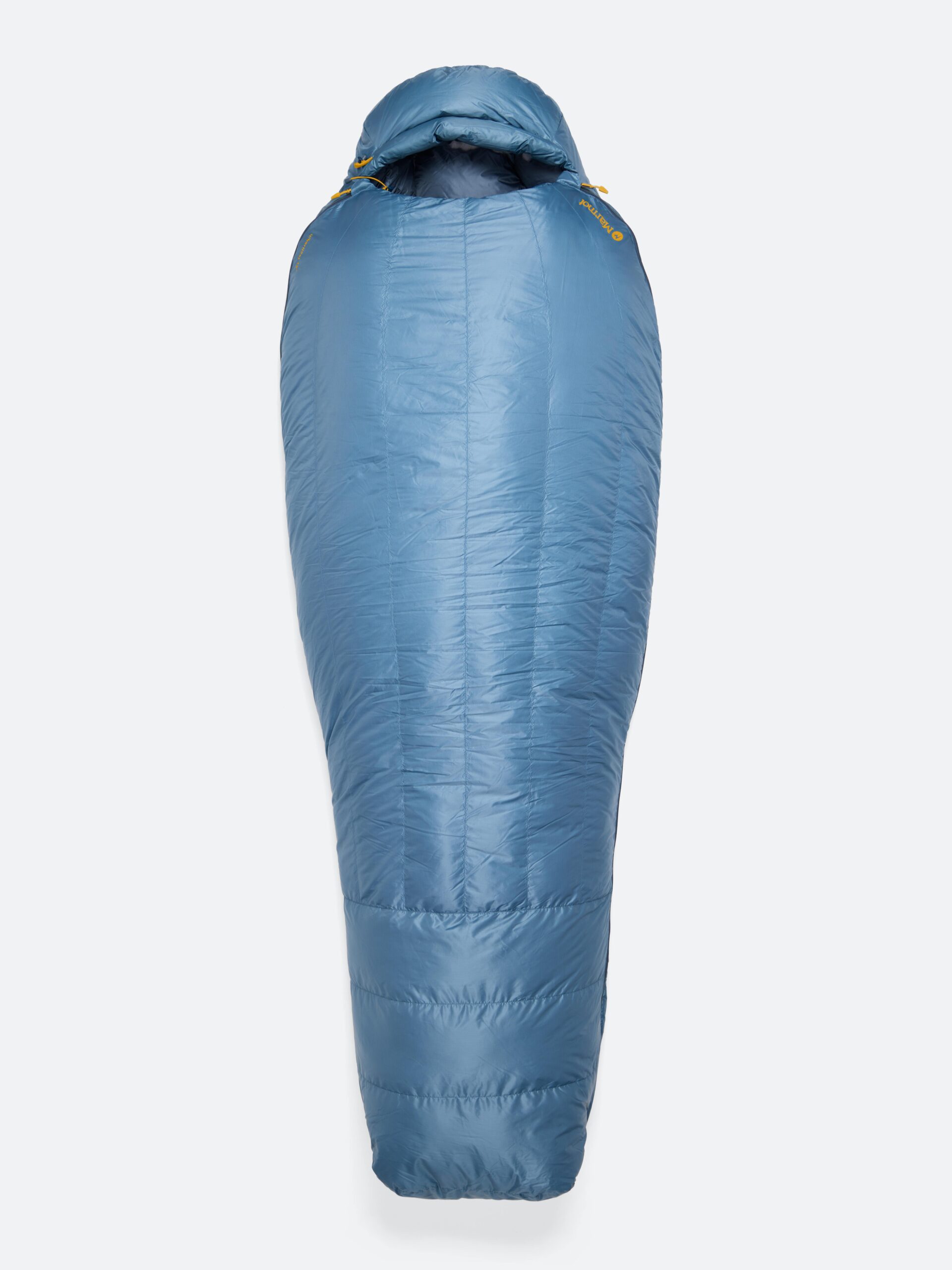 Marmot HiberNest Down 15° Sleeping Bag in Summer Storm/Thunderhead - Image 2