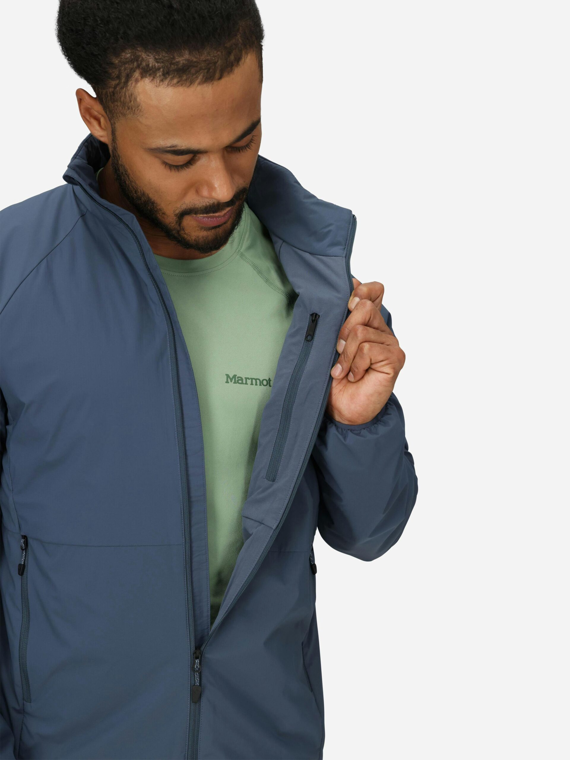 Marmot Men's PrimaLoft® Novus LT Jacket (Fall 2025) in Thunderhead - Image 5
