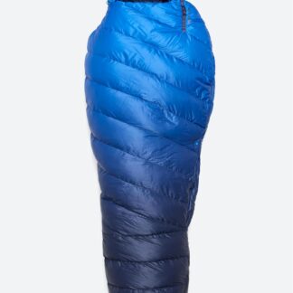 Marmot Wraptor Down 15° Short Sleeping Bag in Clear Blue/Arctic Navy