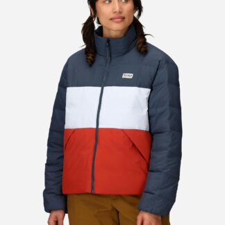 Marmot Women's Ares Down Jacket (Fall 2025) in Thunderhead/Vapor/Sumac
