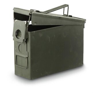 U.S. Military Surplus M19A1 .30 Caliber Ammo Can, Used