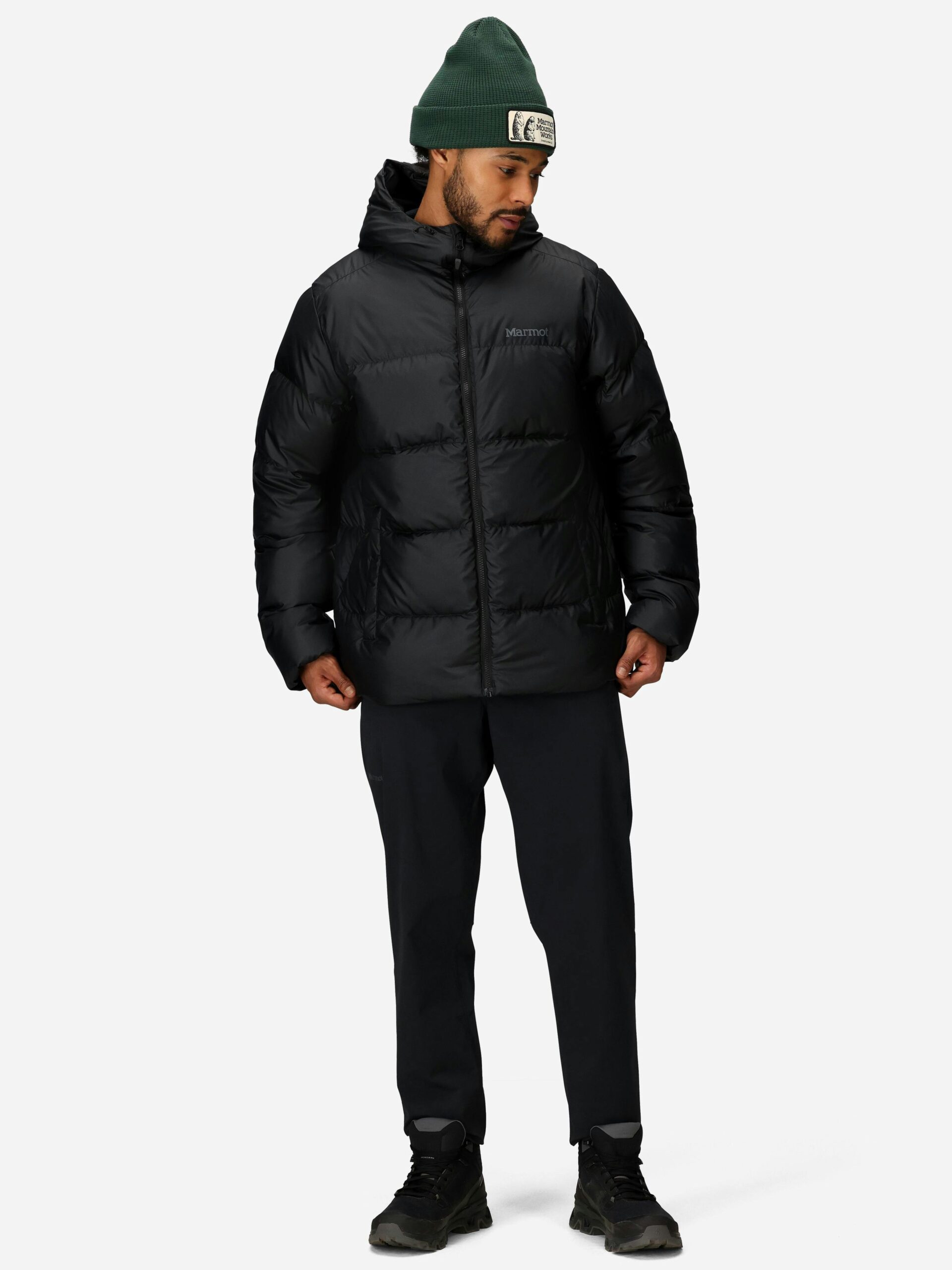 Marmot Men's Guides Down 2.0 Hoody in Black - Image 4