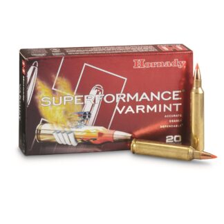 Hornady Superformance Varmint, .204 Ruger, V-MAX, 32 Grain, 20 Rounds