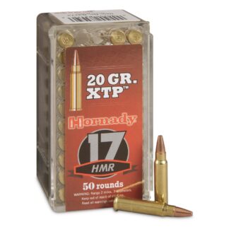 Hornady XTP Varmint Express Rimfire, .17 HMR, HP Varmint, 20 Grain, 50 Rounds