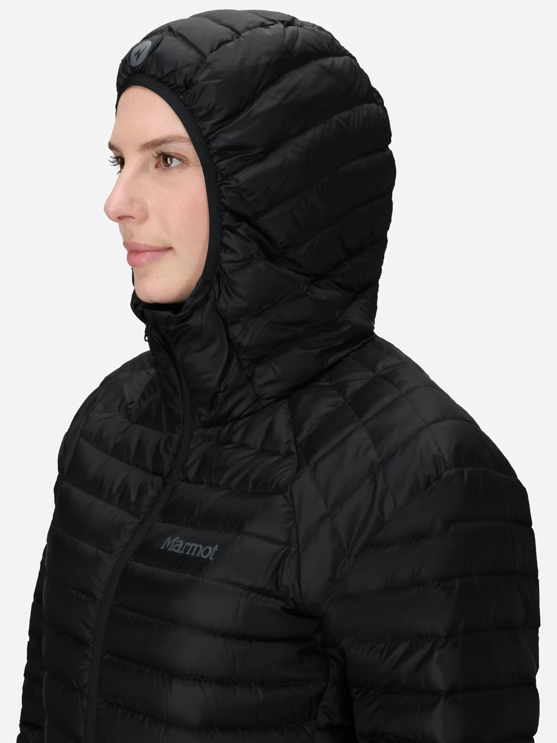 Marmot Women's Hype Down Hoody (Fall 2025) in Black - Image 6