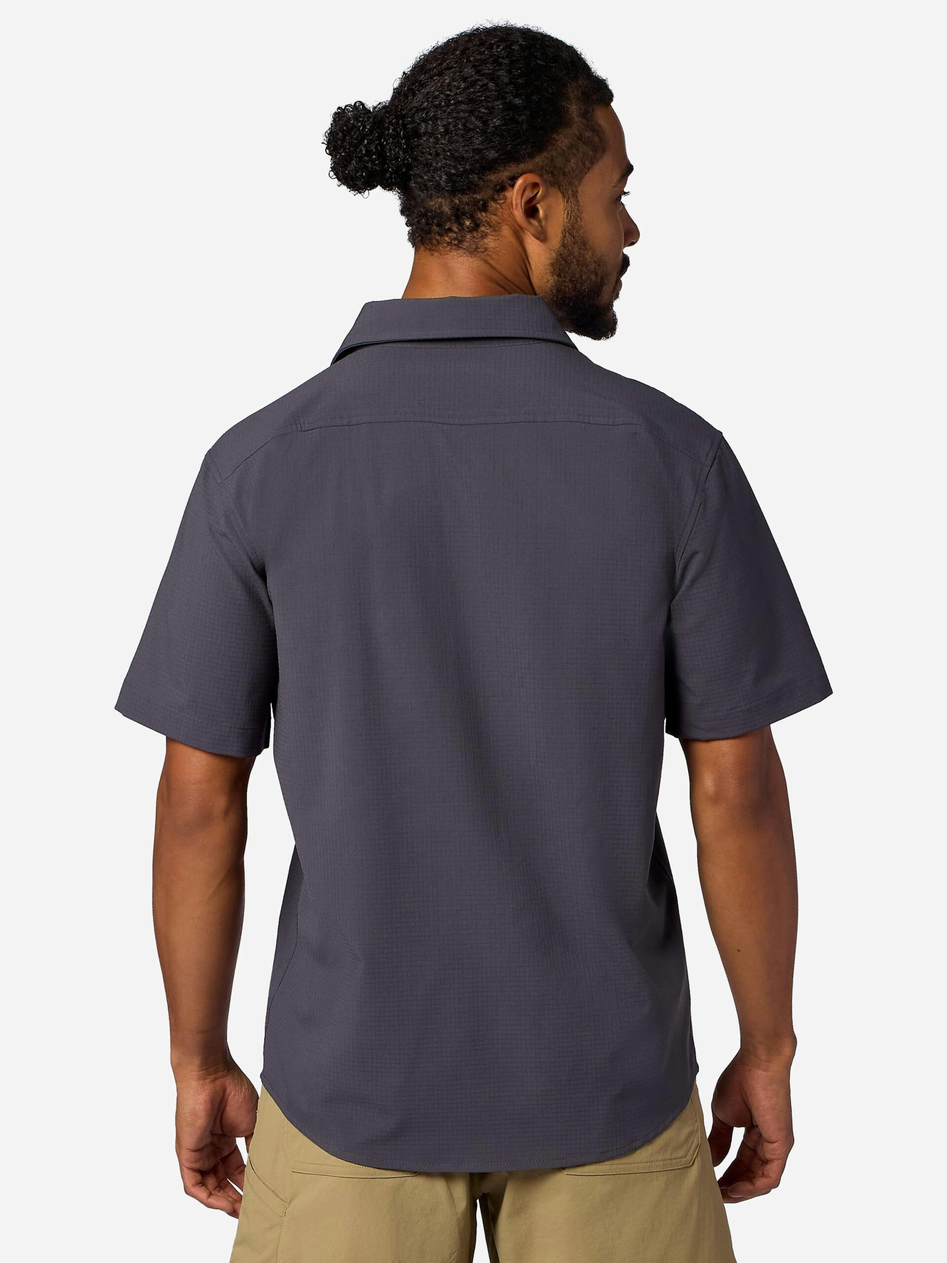 Marmot Men's AirExchange Perforated Short-Sleeve Shirt (Spring 2026) in Blackened - Image 3