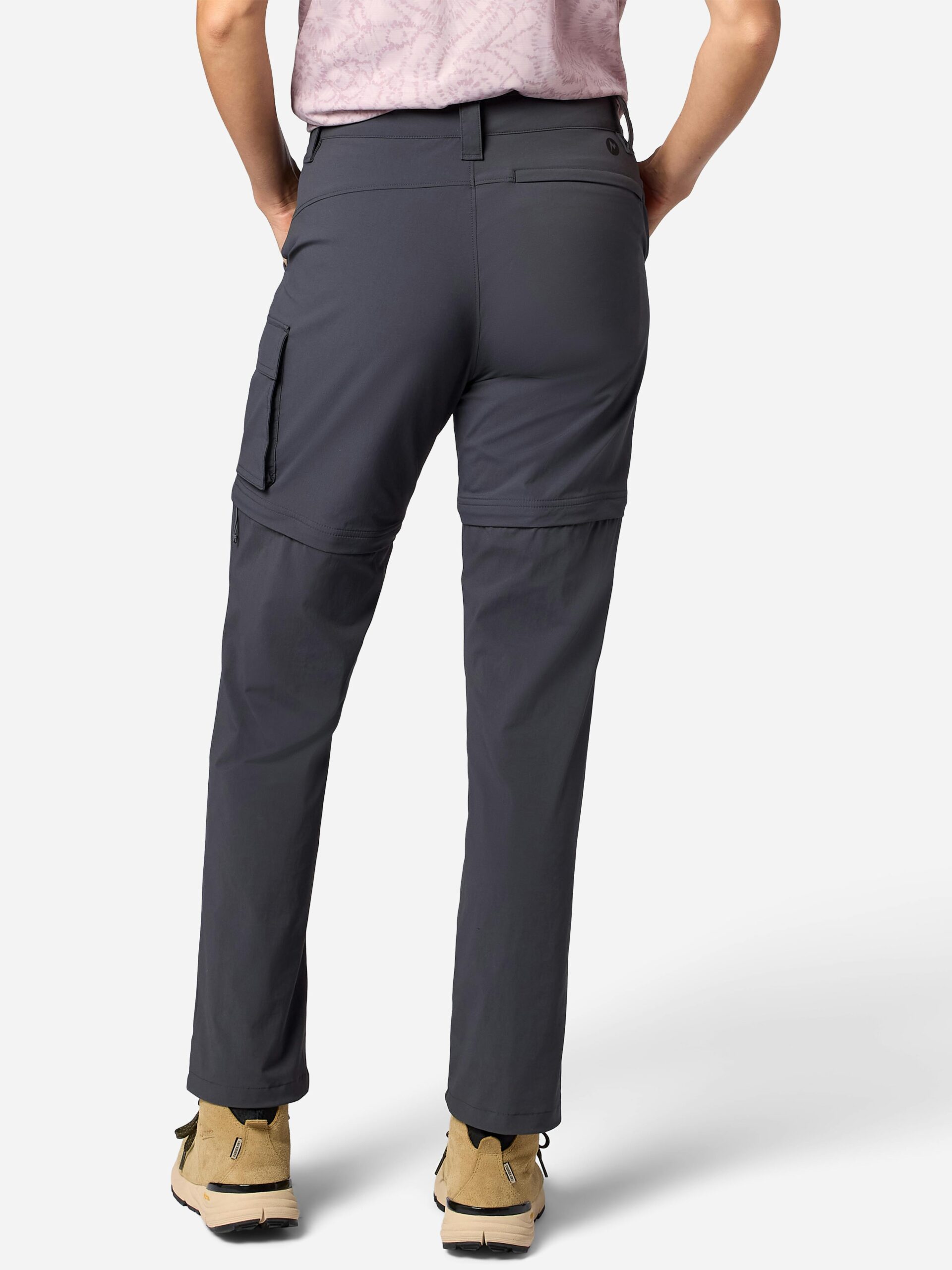 Marmot Women's Trailway Convertible UPF 50 Hiking Pants in Dark Steel - Image 3