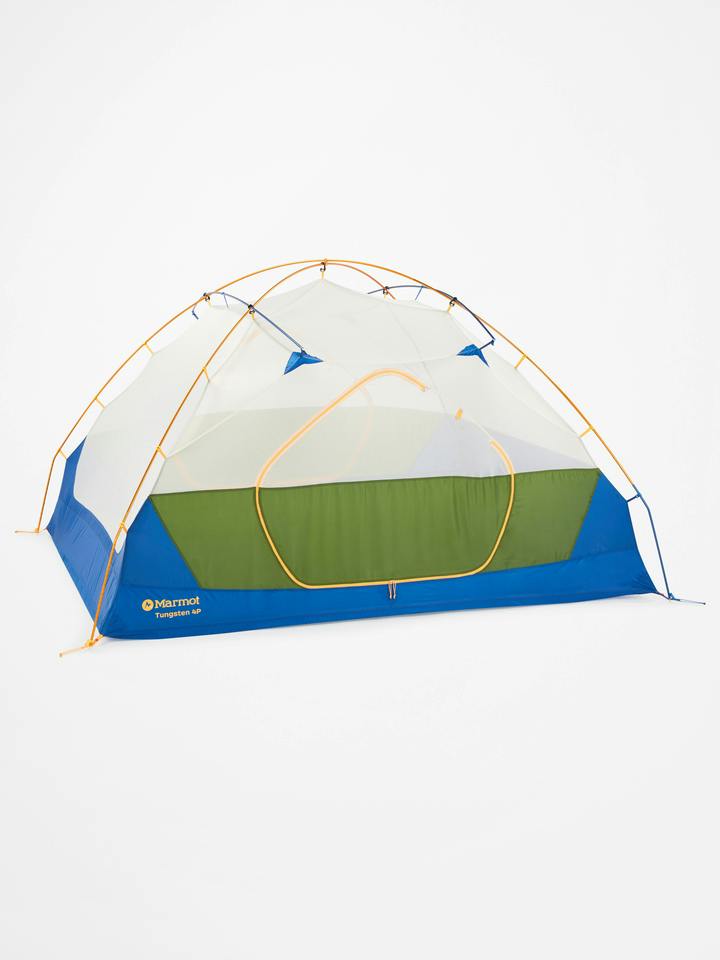 Marmot Tungsten 4-Person Tent in Foliage/Dark Azure - Image 5