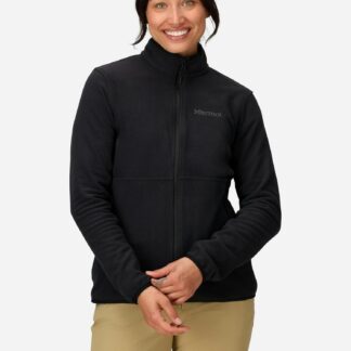 Marmot Women's Rocklin Fleece Full-Zip Jacket in Black