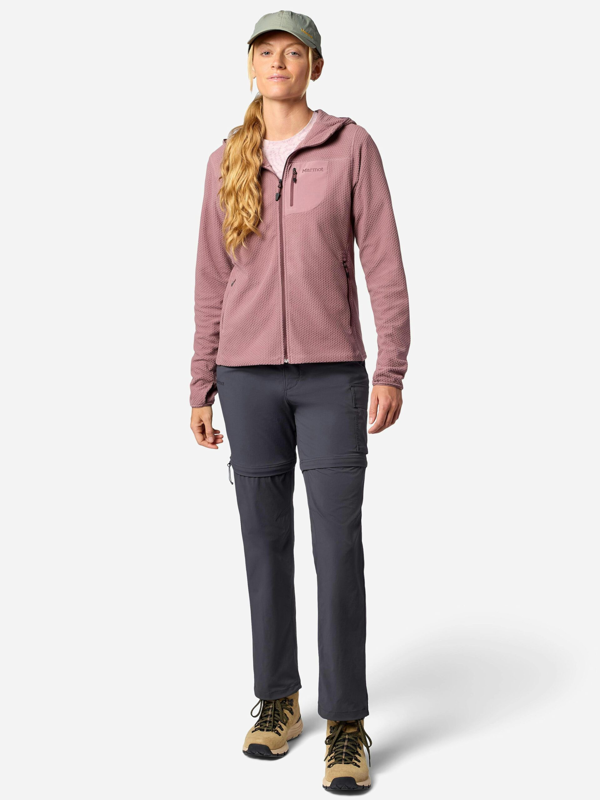 Marmot Women's Trailway Convertible UPF 50 Hiking Pants in Dark Steel - Image 4