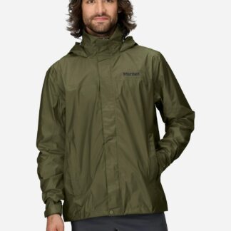 Marmot Men's PreCip® Eco Rain Jacket in Nori