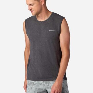 Marmot Men's Uptrail Active Tank Top (Spring 2026) in Blackened