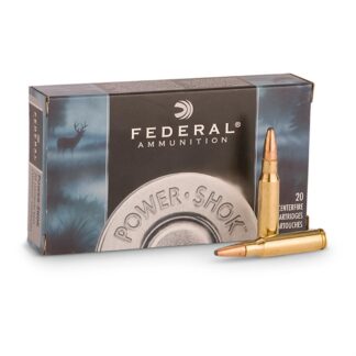 Federal Power-Shok, .223 Remington, SP, 64 Grain, 20 Rounds