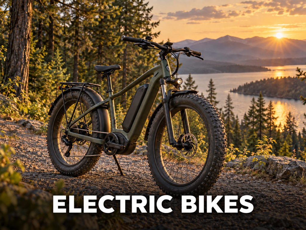 Electric bikes for outdoor recreation