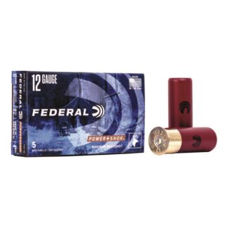 Federal Classic, 12 Gauge, 2 3/4", 4 Buck, Buckshot, 27 Pellets, 5 Rounds