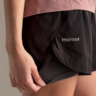 Marmot Women's Unpaved Lined Active Short 3" in Black