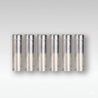 Portable Camping Wood Burning Stove Chimney Pipes * 6 Pieces