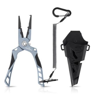 KastKing Gila 7.5-inch Fishing Pliers with Scissor Line Cutters