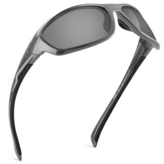 KastKing Hiwassee Polarized Sport Sunglasses for Men and Women, Wrap Sunglasses for Fishing Cycling and Running,UV Protection